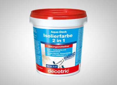 decotric Aqua-Deck Isolierfarbe 750 ml